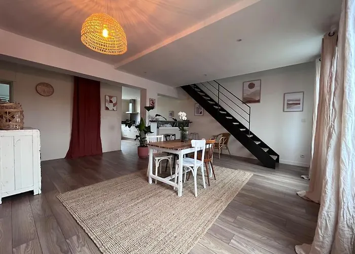 Le Saint Pierre Grand Duplex Hyper Centre, Port 公寓 凯恩